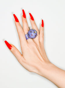 Lilac Shimmer Ring