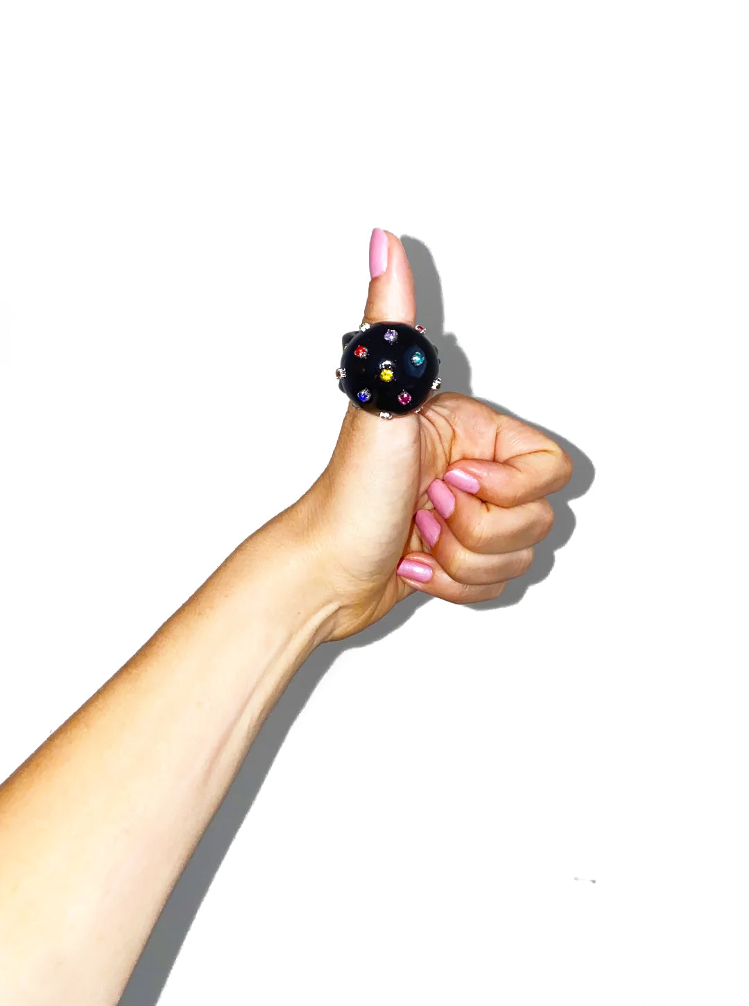 Jet Black Ring